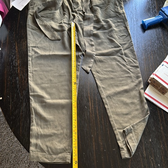 Anthropologie daily practice/ritual nwt green pants - Picture 5 of 7